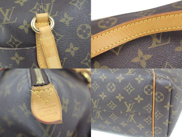 imgrc0086909219 Louis Vuitton Totally MM Monogram Canvas Tote Bag Brown