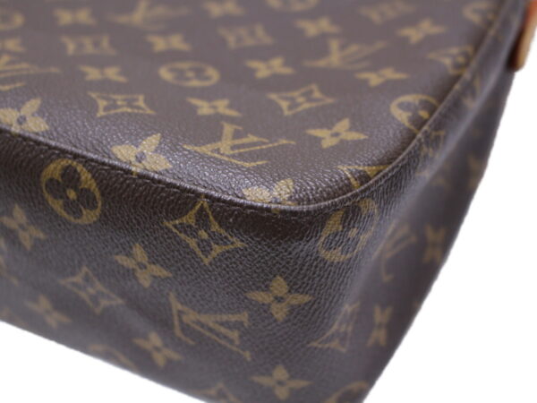 imgrc0086921065 Louis Vuitton Looping MM Monogram Canvas Shoulder Bag Brown