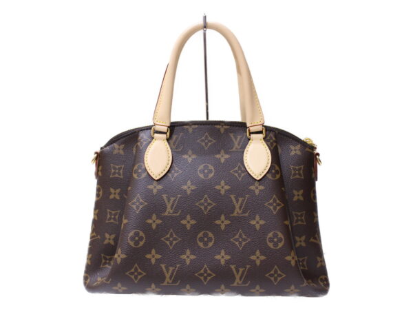 imgrc0086921377 Louis Vuitton Rivoli PM Monogram Canvas Shoulder Bag Brown