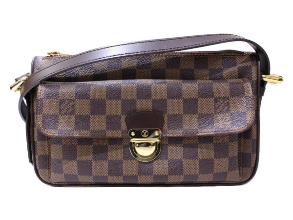 imgrc0086964329 Louis Vuitton Ravello GM Damier Canvas Shoulder Bag Brown