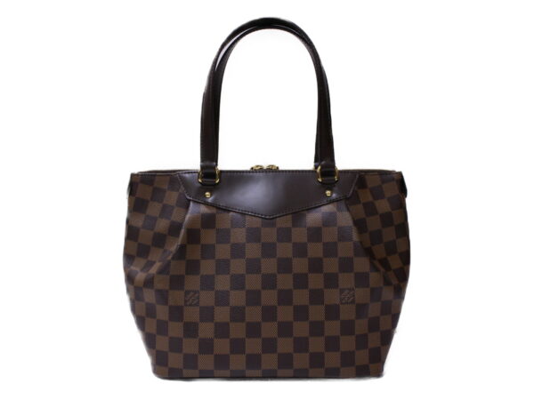 imgrc0086984380 Louis Vuitton Westminster PM Damier Canvas Handbag Brown