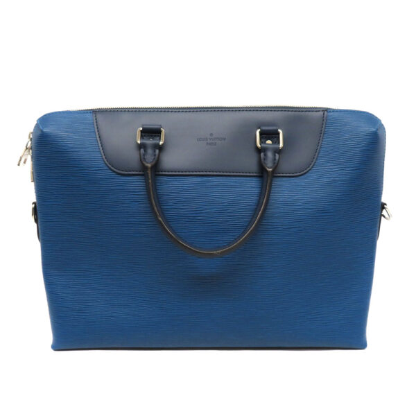 imgrc0086988668 Louis Vuitton Porte de Cumain PDJ Business Bag Epi Blue