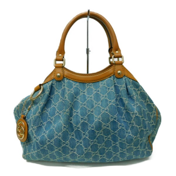 imgrc0086989530 Gucci Sookie Denim Tote Bag Blue