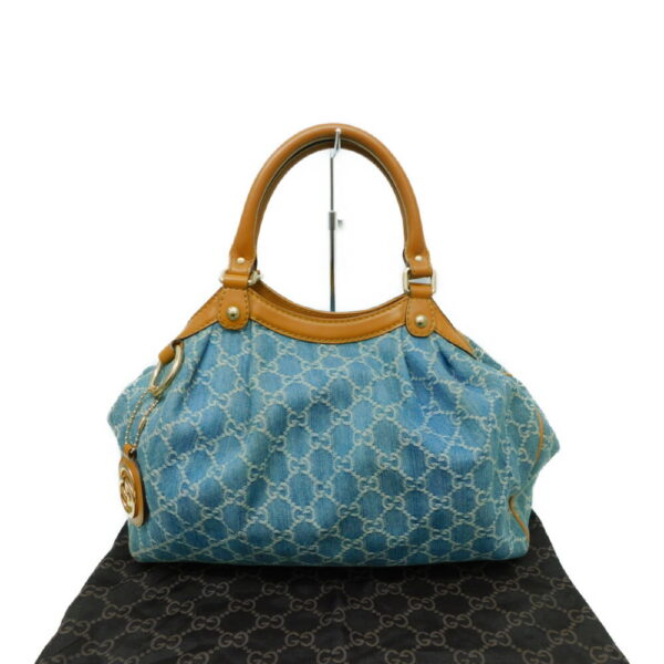 imgrc0086989545 Gucci Sookie Denim Tote Bag Blue