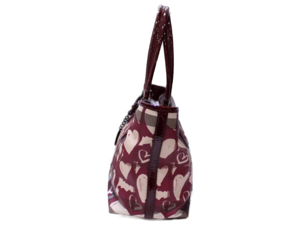 imgrc0087002579 Burberry Heart Nova Check Tote Bag Bordeaux Beige