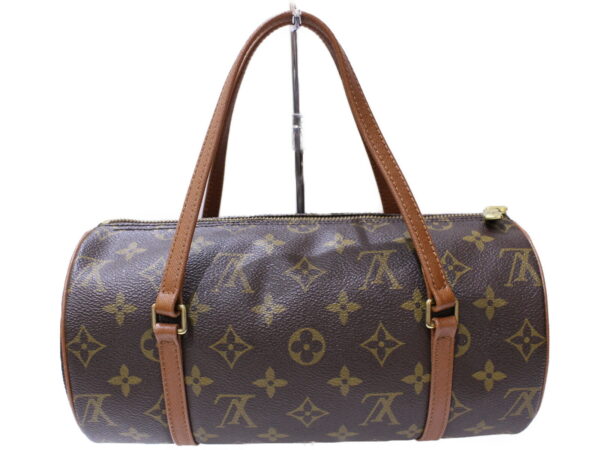 imgrc0087036755 Louis Vuitton Papillon 26 Monogram Canvas Handbag Brown