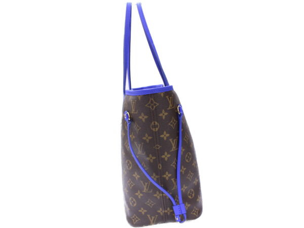 imgrc0087051293 Louis Vuitton Neverfull MM Ikat Flower Monogram Canvas Tote Bag Blue