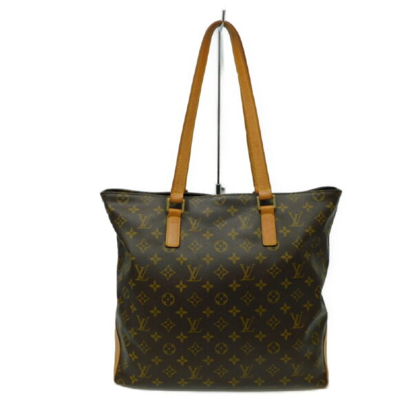 imgrc0087051354 Louis Vuitton Cabas Mezzo Monogram Shoulder Bag Brown