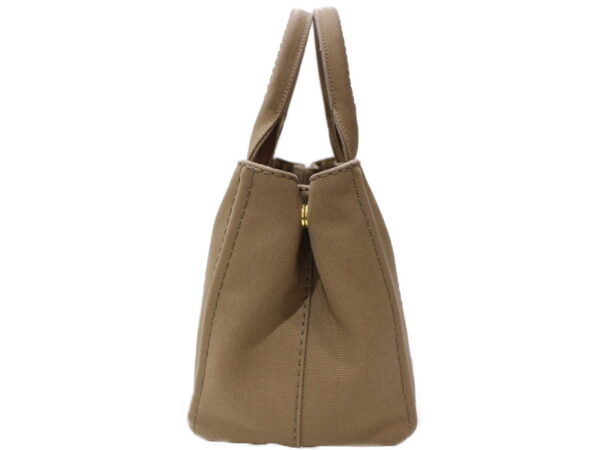 imgrc0087064212 Prada Kanapa Canvas Handbag Tabacco Brown