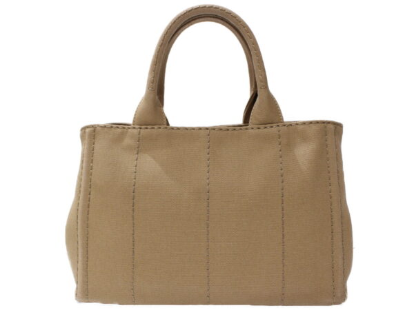 imgrc0087064214 Prada Kanapa Canvas Handbag Tabacco Brown