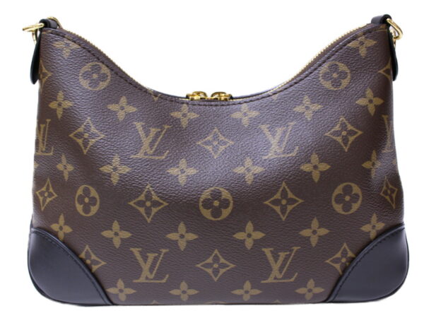 imgrc0087091623 Louis Vuitton Boulogne NM Monogram Canvas Shoulder Bag Noir