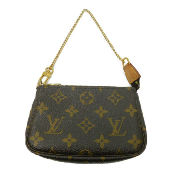 imgrc0087129864 Louis Vuitton Mini Pochette Accessoire Monogram Pouch Brown