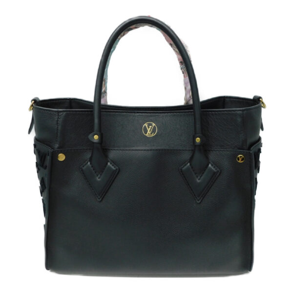 imgrc0087140725 Louis Vuitton On My Side MM Calf Leather Handbag Black