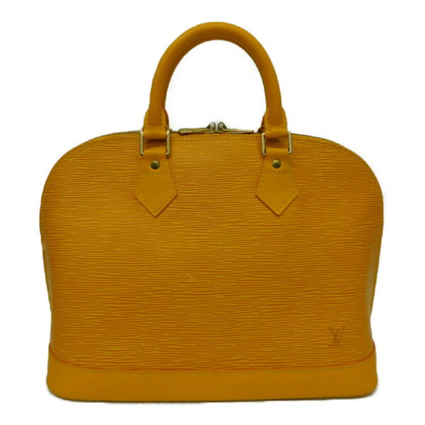 imgrc0087146319 Louis Vuitton Alma Leather Handbag Yellow