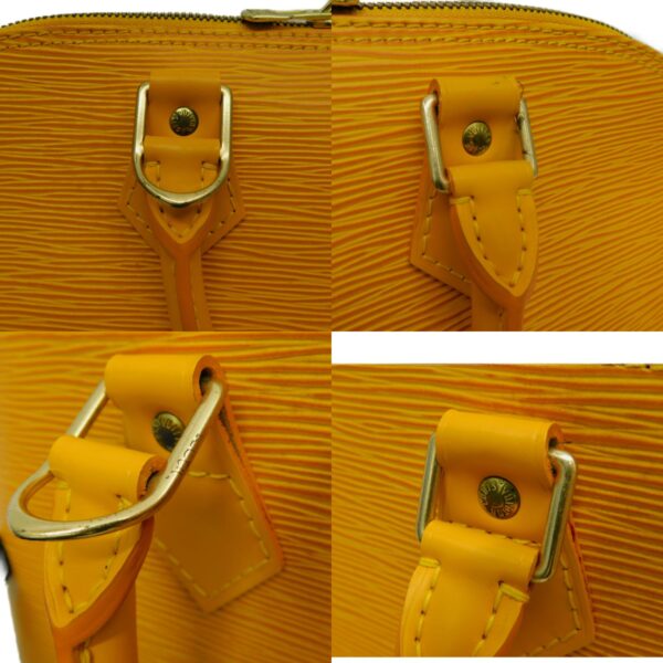 imgrc0087146326 Louis Vuitton Alma Leather Handbag Yellow