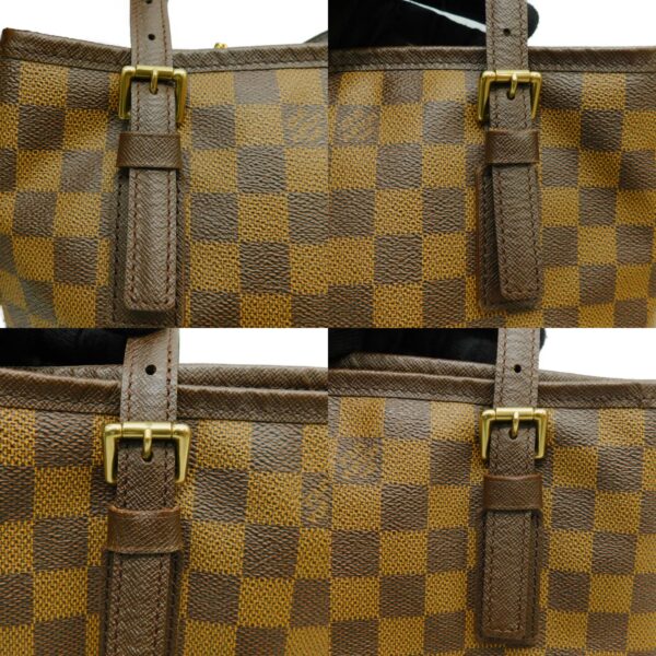 imgrc0087148448 Louis Vuitton Marais Damier Ebene Tote Bag Brown