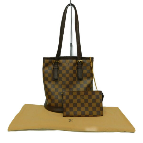 imgrc0087148462 Louis Vuitton Marais Damier Ebene Tote Bag Brown