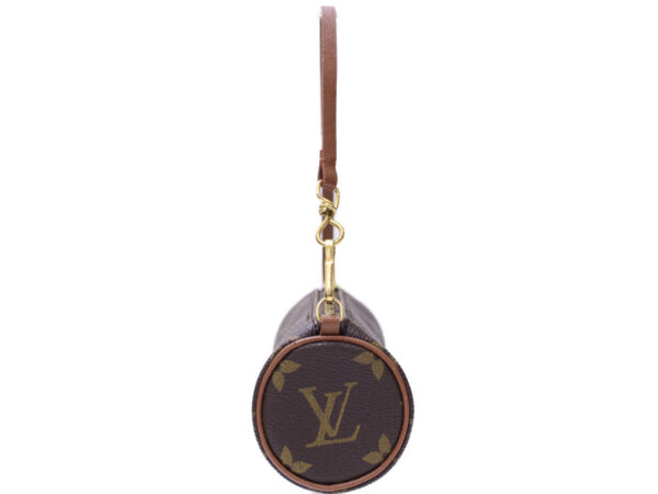 imgrc0087166177 Louis Vuitton Papillon Monogram Canvas Pouch Brown