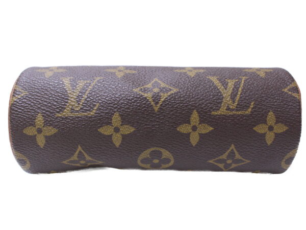 imgrc0087166180 Louis Vuitton Papillon Monogram Canvas Pouch Brown