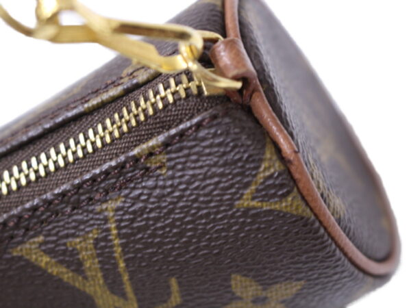 imgrc0087166186 Louis Vuitton Papillon Monogram Canvas Pouch Brown