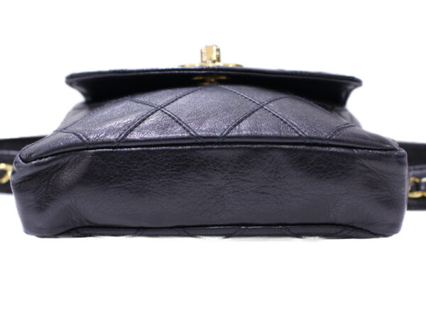 imgrc0087166475 Chanel Lambskin Waist Pouch Black