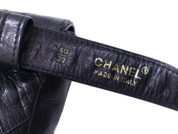 imgrc0087166492 Chanel Lambskin Waist Pouch Black