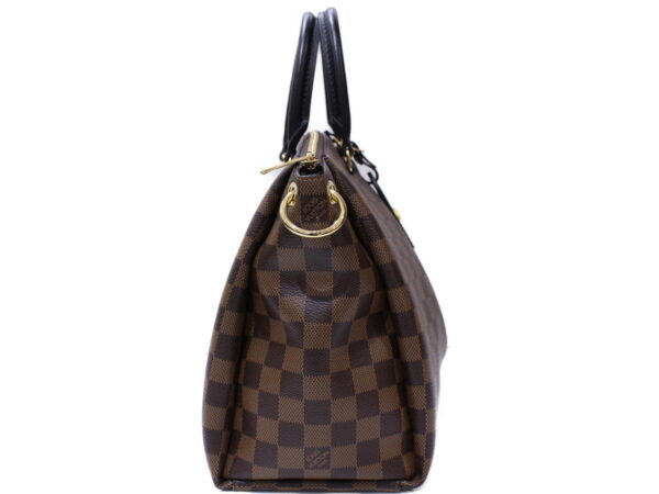 imgrc0087172515 Louis Vuitton Odeon Tote MM Damier Canvas Shoulder Bag Brown