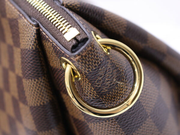 imgrc0087172522 Louis Vuitton Odeon Tote MM Damier Canvas Shoulder Bag Brown