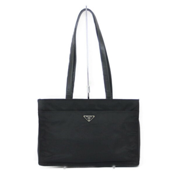 imgrc0087187831 Prada Nylon Tote Bag Black