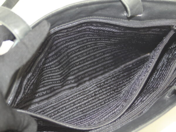 imgrc0087187842 Prada Nylon Tote Bag Black