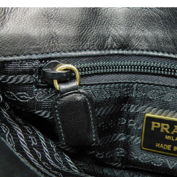 imgrc0087189752 Prada Chain Shoulder Bag Black