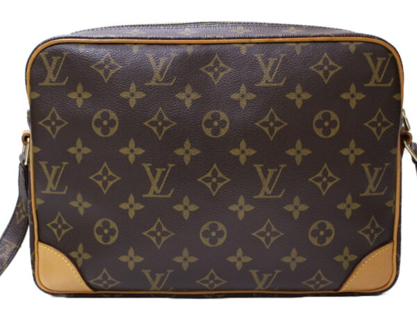 imgrc0087205149 Louis Vuitton Nile Monogram Canvas Messenger Bag Brown