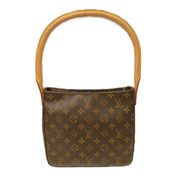 imgrc0087212549 Louis Vuitton Looping MM Monogram Shoulder Bag Brown