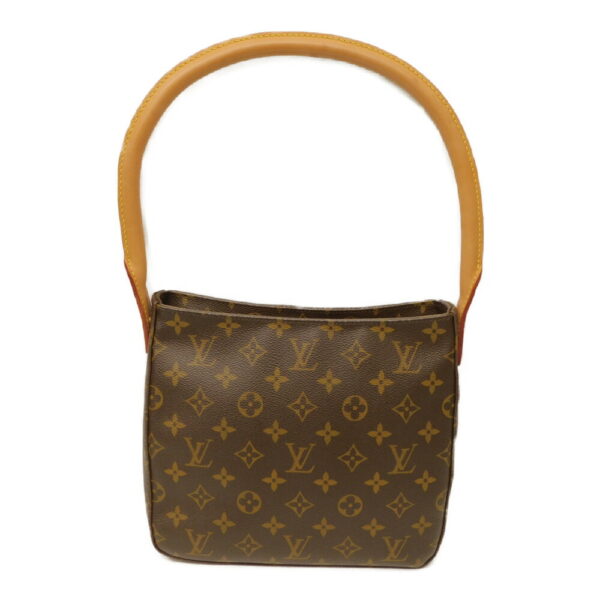 imgrc0087212550 Louis Vuitton Looping MM Monogram Shoulder Bag Brown