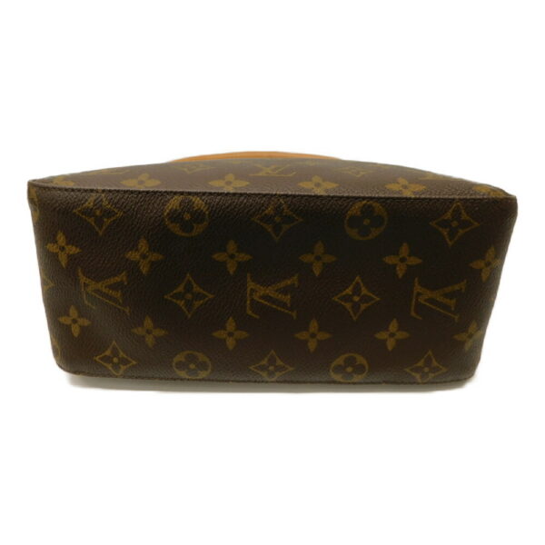 imgrc0087212552 Louis Vuitton Looping MM Monogram Shoulder Bag Brown