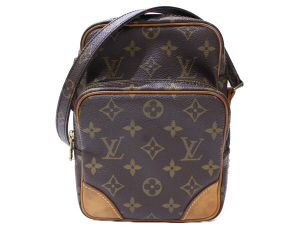 imgrc0087214745 Louis Vuitton Amazon Monogram Canvas Shoulder Bag Brown