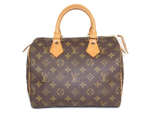 imgrc0087275592 Louis Vuitton Speedy 25 Monogram Canvas Bag Brown