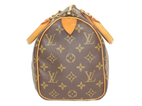 imgrc0087275594 Louis Vuitton Speedy 25 Monogram Canvas Bag Brown