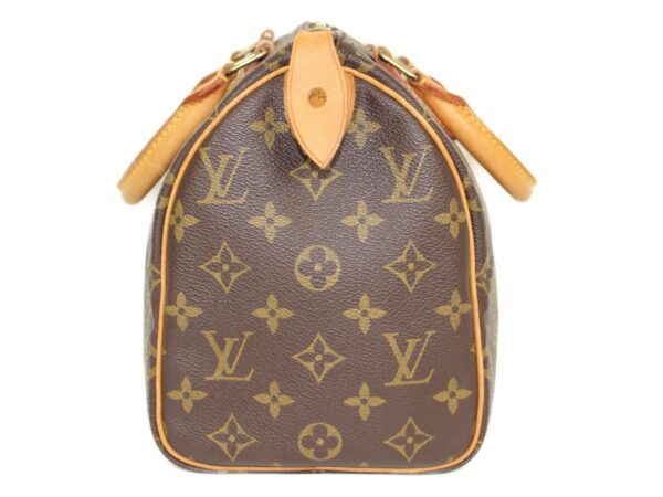 imgrc0087275595 Louis Vuitton Speedy 25 Monogram Canvas Bag Brown