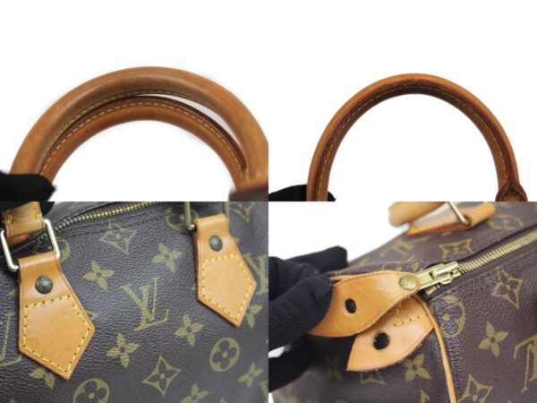 imgrc0087275603 Louis Vuitton Speedy 25 Monogram Canvas Bag Brown