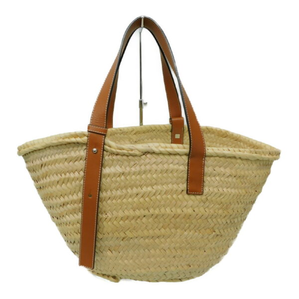 imgrc0087275640 Loewe Basket Bag Palm Leaf Calf Beige