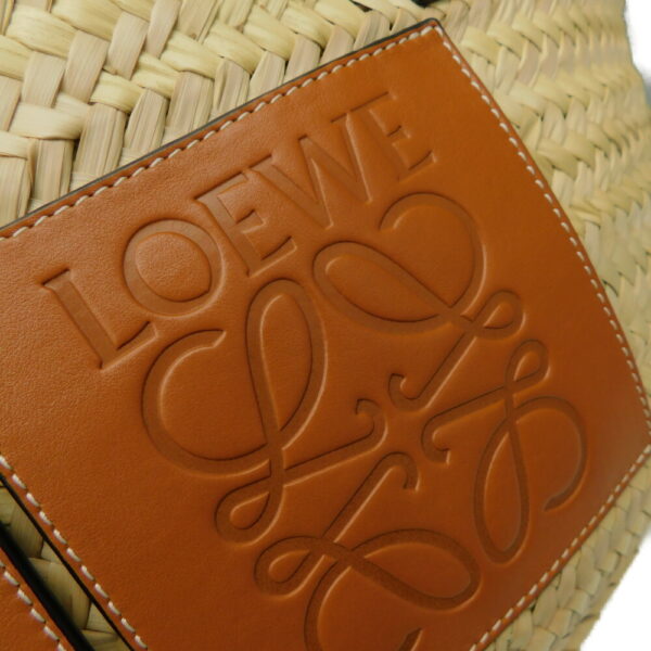 imgrc0087275645 Loewe Basket Bag Palm Leaf Calf Beige