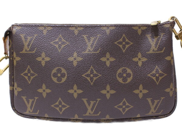 imgrc0087323644 Louis Vuitton Pochette Accessoire Monogram Shoulder Bag Brown