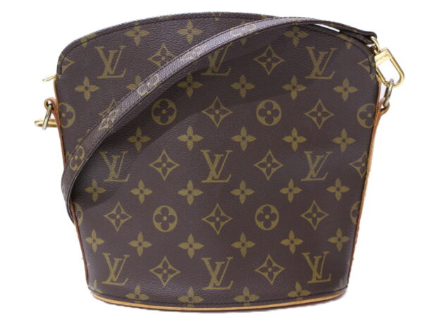 imgrc0087323683 Louis Vuitton M51290 Monogram Canvas Shoulder Bag Brown