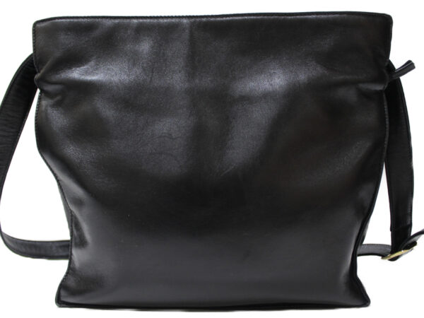 imgrc0087333101 Loewe Shoulder Bag Leather Black