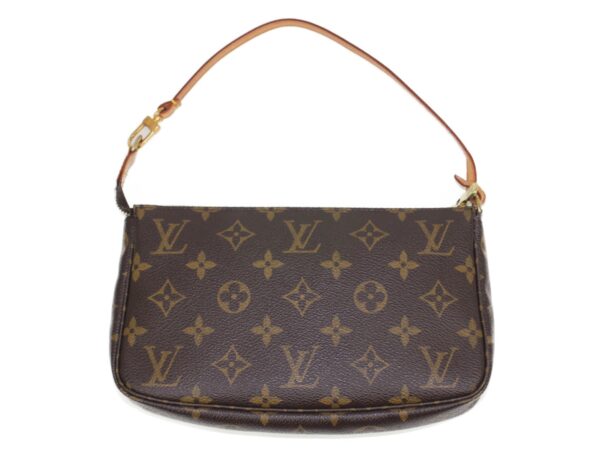 imgrc0087365831 Louis Vuitton Pochette Accessoire Monogram Canvas Bag Brown