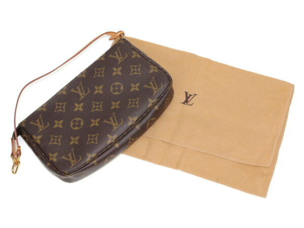 imgrc0087365844 Louis Vuitton Pochette Accessoire Monogram Canvas Bag Brown