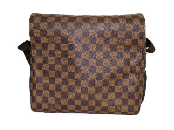 imgrc0087366541 Louis Vuitton Naviglio Damier Canvas Shoulder Bag Brown