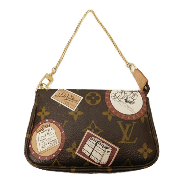 imgrc0087390267 Louis Vuitton Mini Pochette Accessoire Monogram Accessory Pouch Brown