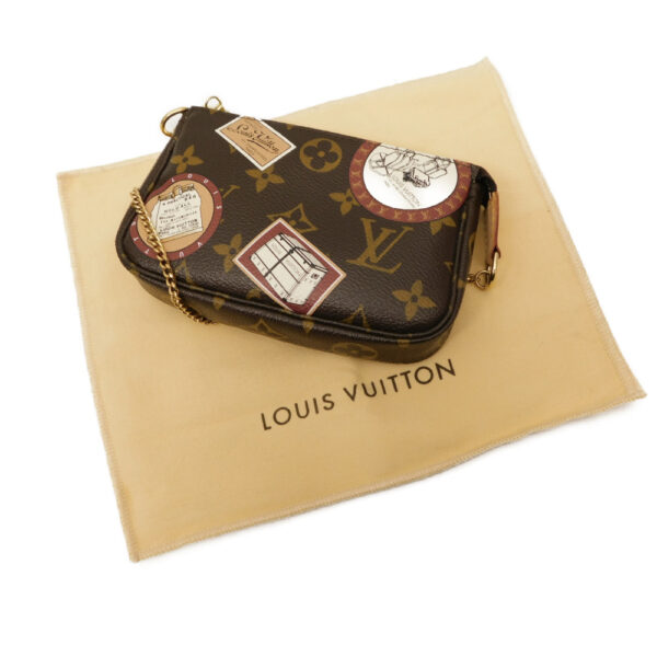 imgrc0087390275 Louis Vuitton Mini Pochette Accessoire Monogram Accessory Pouch Brown